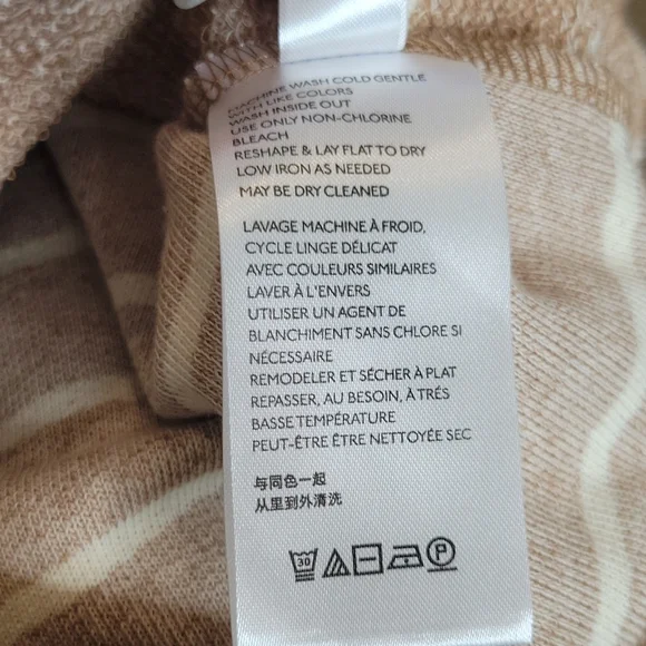 Anthropologie Women’s Crew Neck Striped Long Sleeve Top - Picture 6 of 8